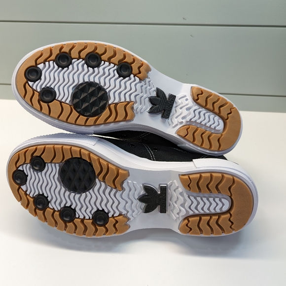 Adidas Nizza Trek Black White Casual Platform Hi Top Canvas Sneakers Women's 7.5 - Picture 8 of 11